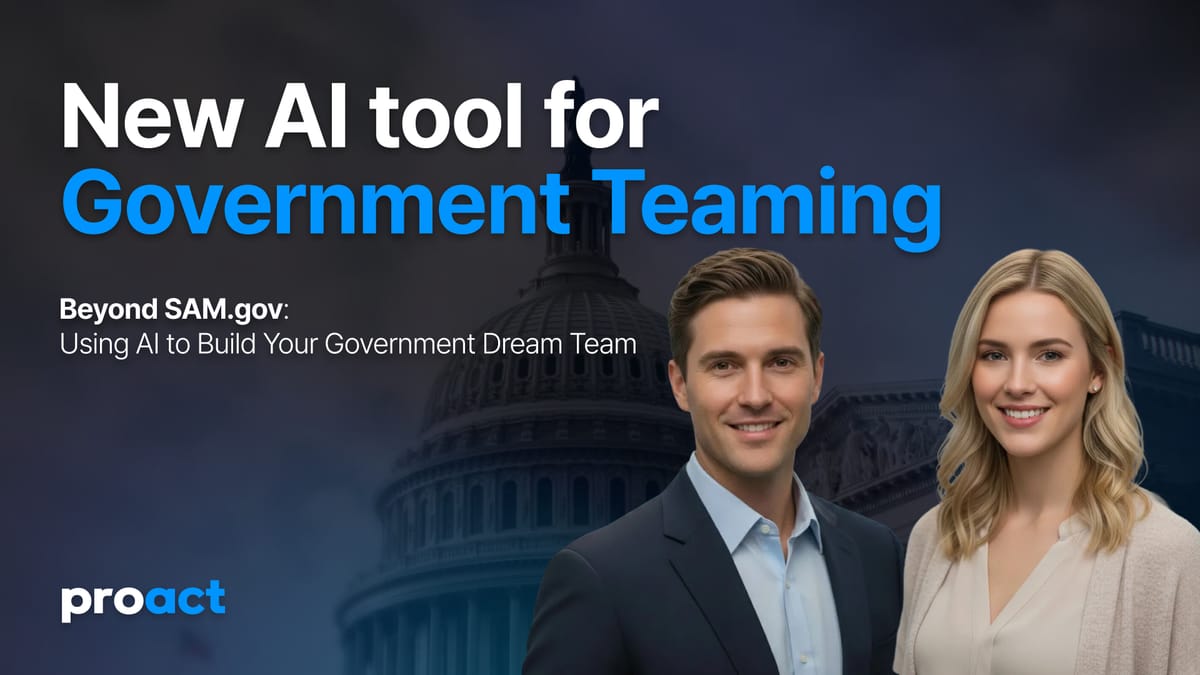 GovCon Teaming in 2026: Why the "Old Way" is Costing You Contracts