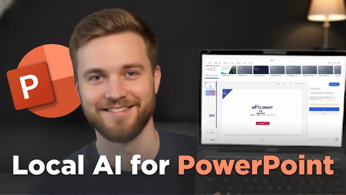 Comparison of ChatGPT text vs. a professional PowerPoint template managed by Contrl AI.